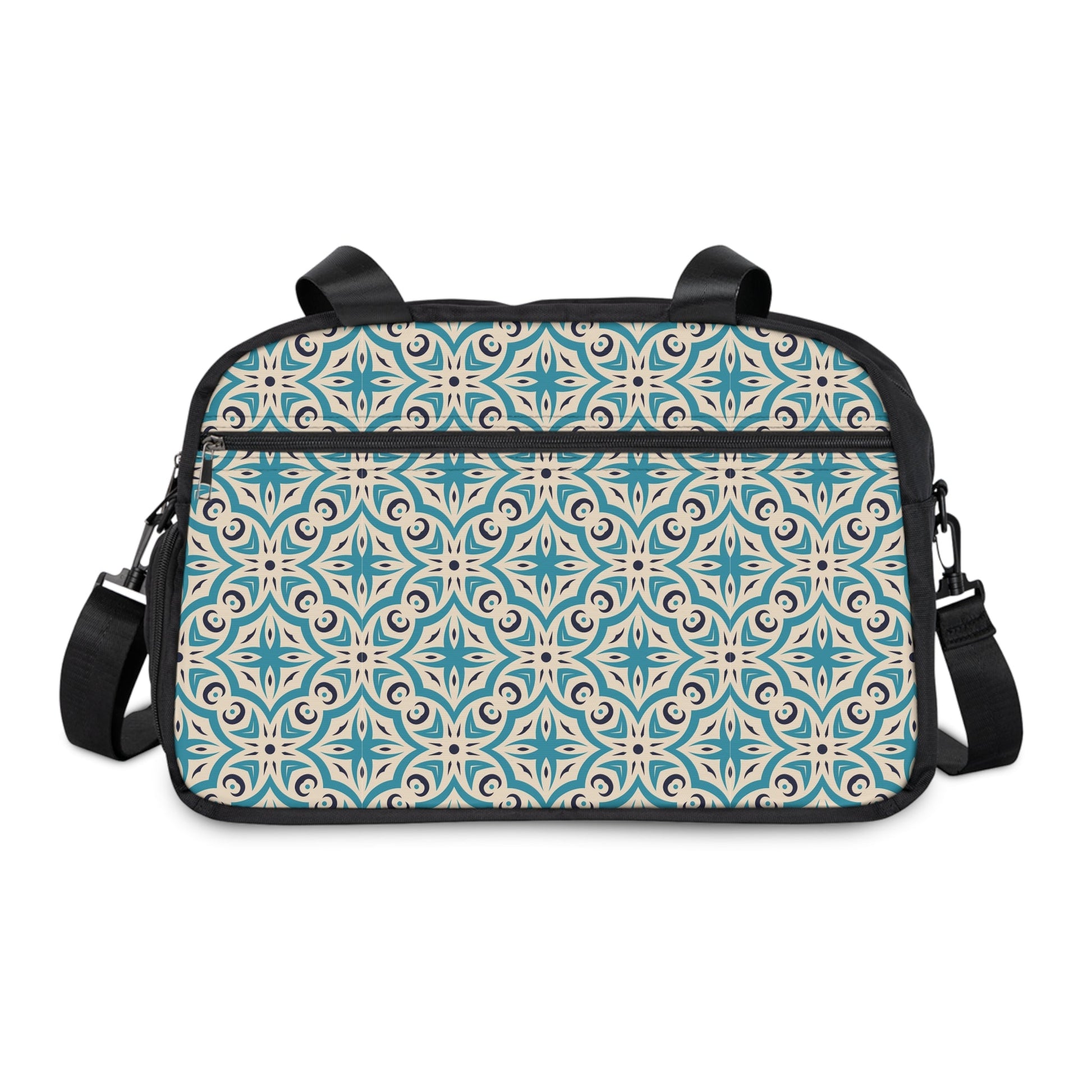 The Daily Driver Gym Duffle - Teal Mosaic Edition - LucyKay store
