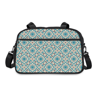 The Daily Driver Gym Duffle - Teal Mosaic Edition - LucyKay store