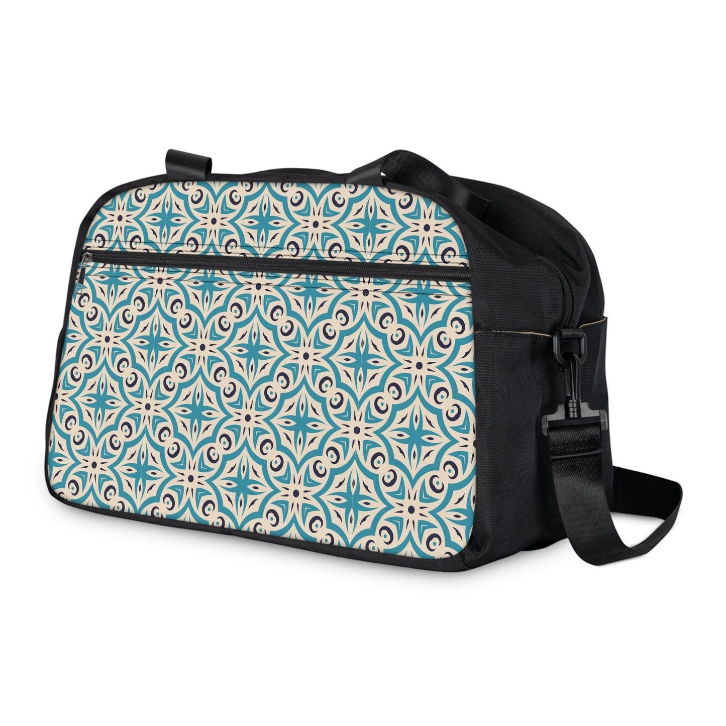 The Daily Driver Gym Duffle - Teal Mosaic Edition - LucyKay store
