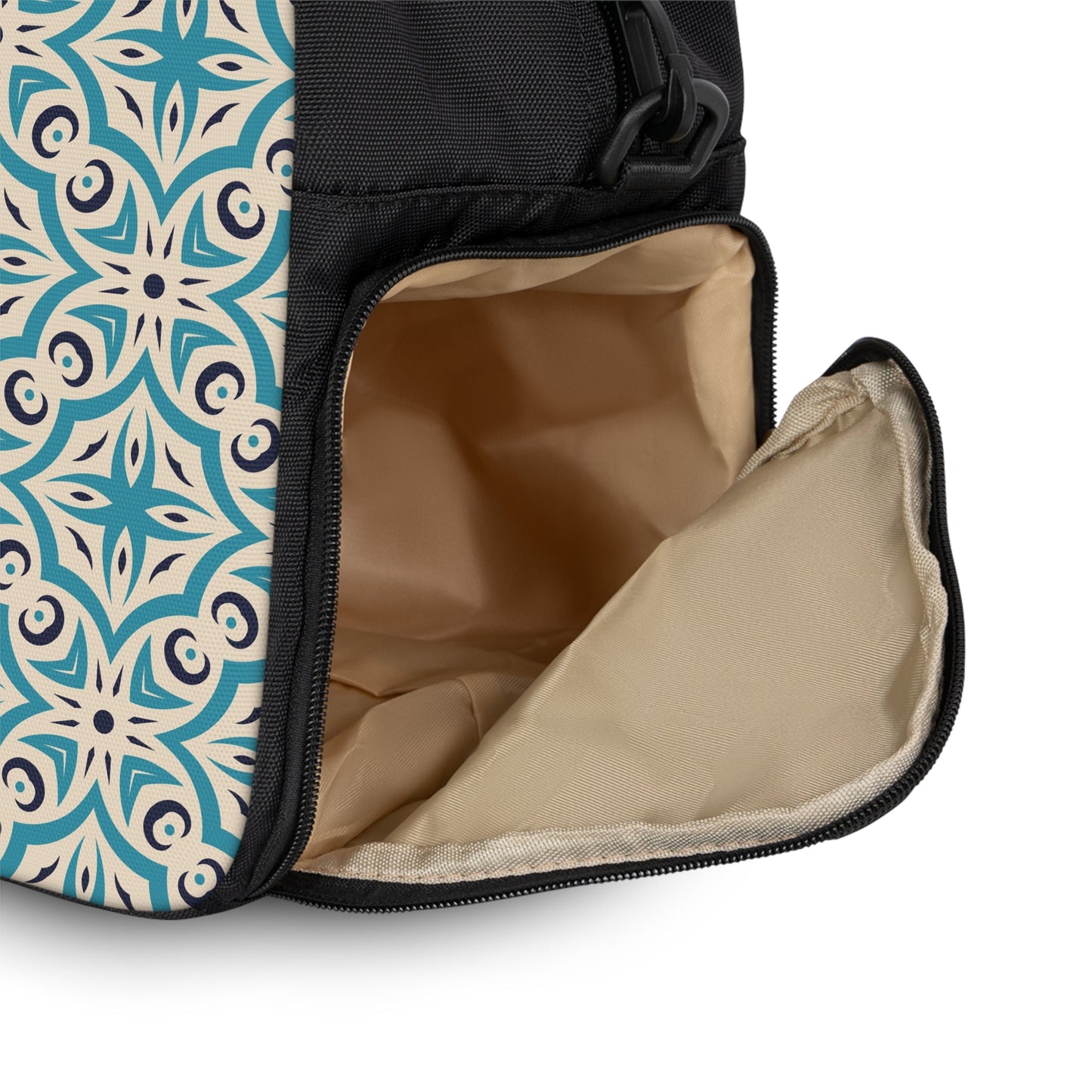 The Daily Driver Gym Duffle - Teal Mosaic Edition - LucyKay store