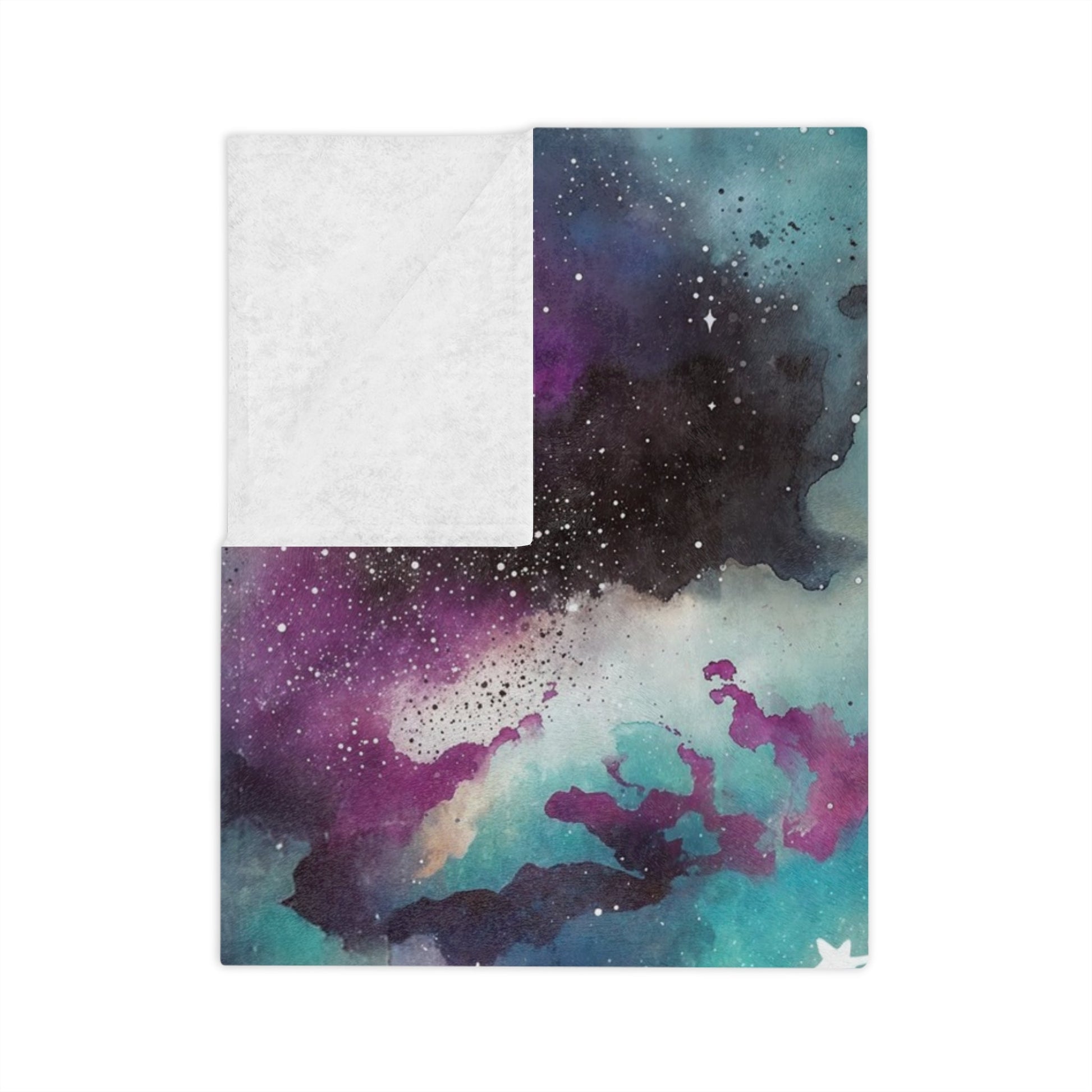 Fleece Blanket - Aquarius Zodiac Celestial Design - LucyKay store