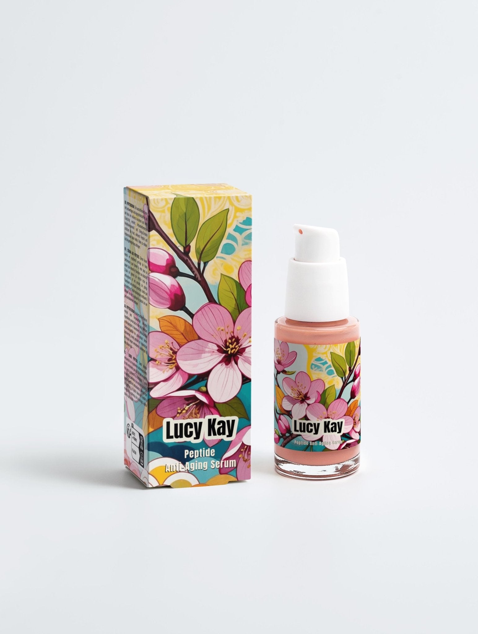 The Performance Duo: Anti - Age Day Cream & Peptide Serum Set - LucyKay store