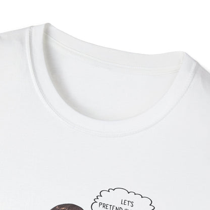 Funny Graphic T-Shirt | Let's Pretend Comic Speech Bubble Tee - LucyKay store