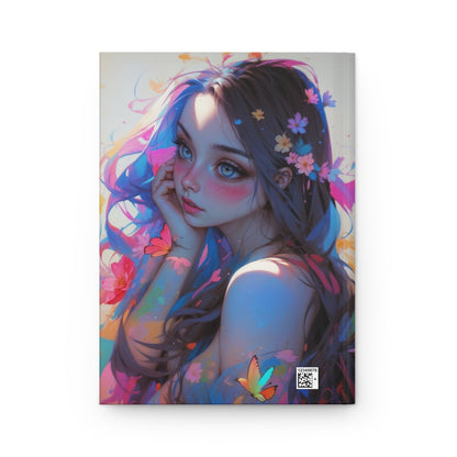 Hardcover Journal Matte - Anime Fantasy, A5 format - LucyKay store