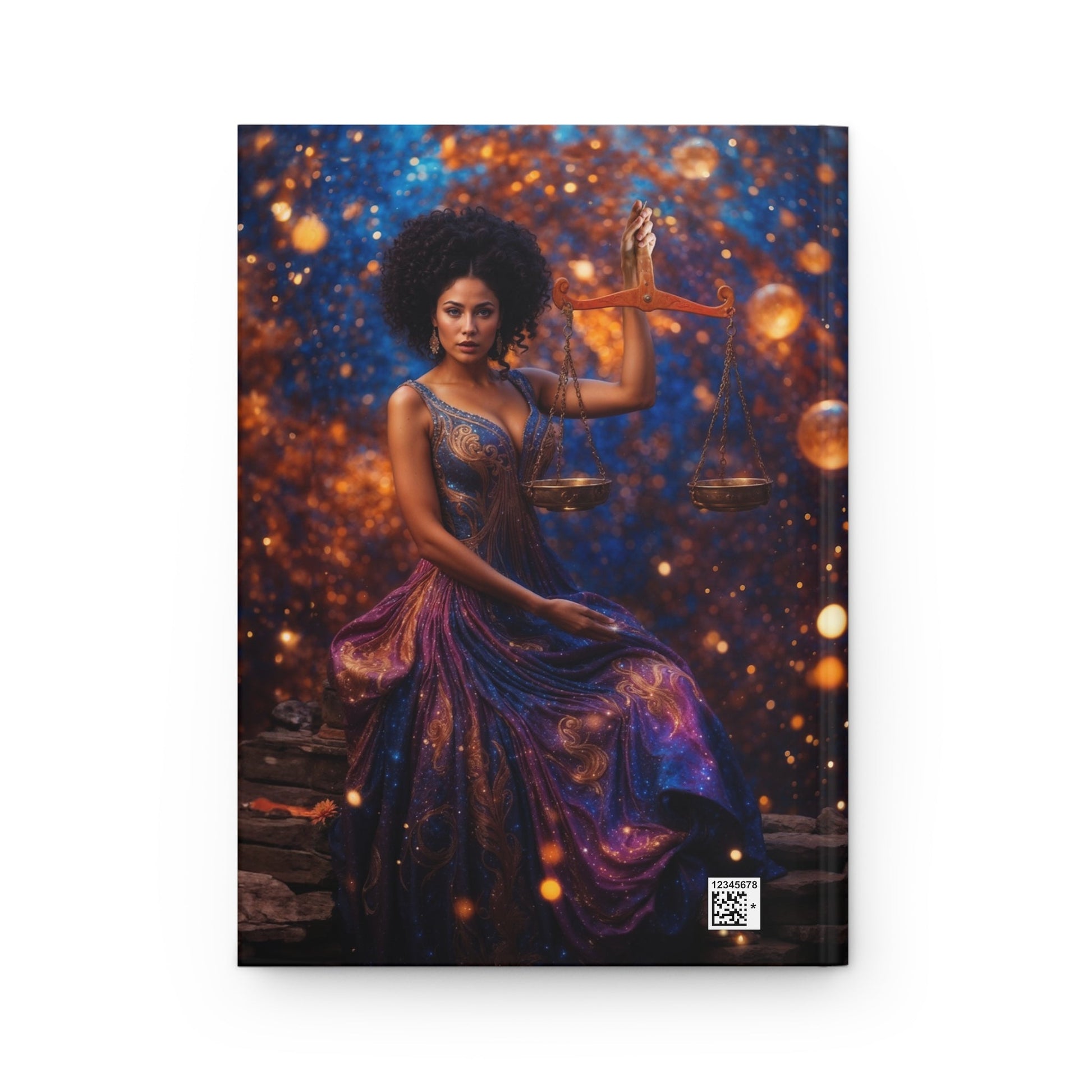 Hardcover Journal Matte - Libra Zodiac Sign Astrology Diary Notebook A5 - LucyKay store