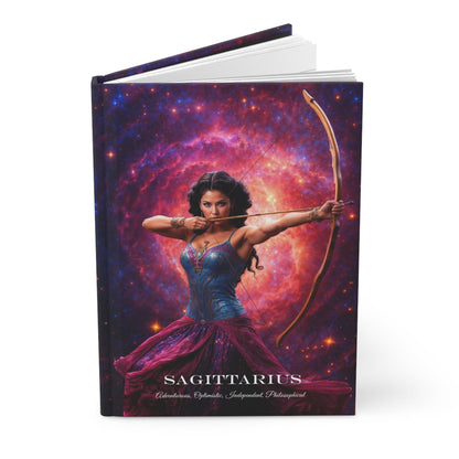 Hardcover Journal Matte - Libra Zodiac Sign Astrology Diary Notebook A5 - LucyKay store