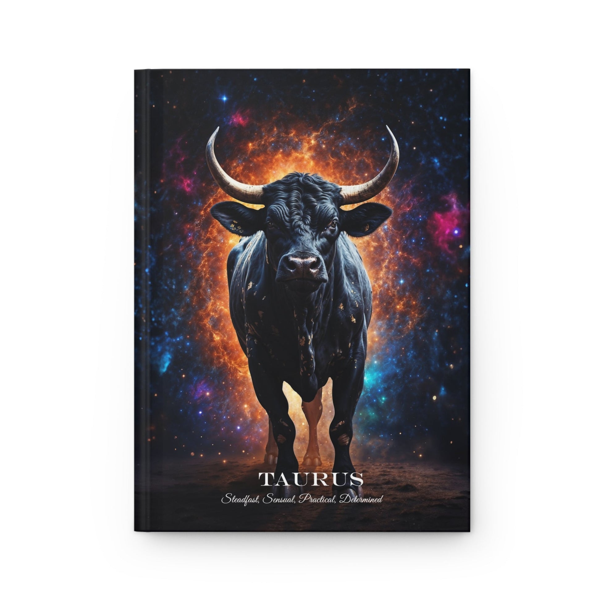 Hardcover Journal Matte - Taurus, Zodiac Sign, A5 - LucyKay store