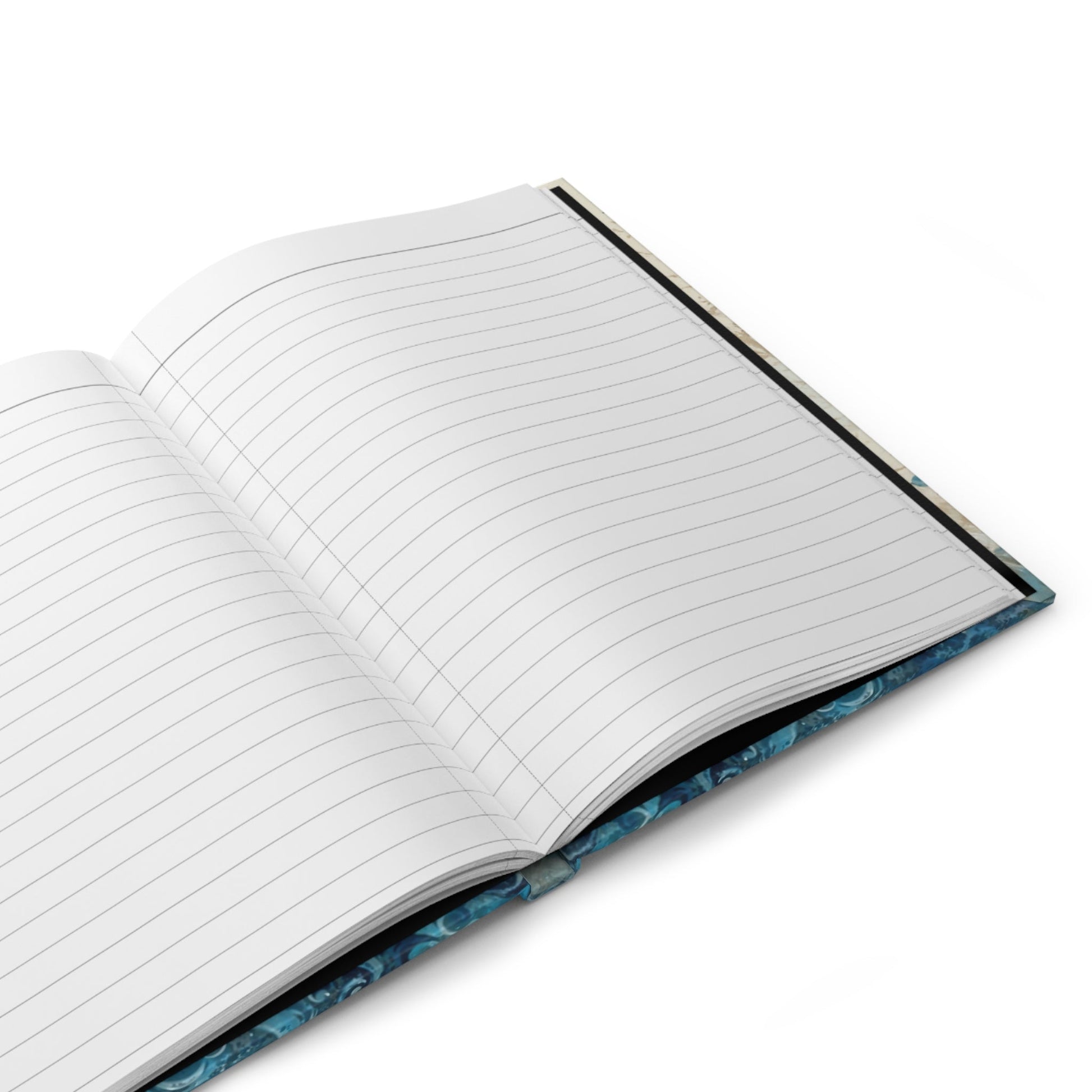 Hardcover Journal Matte - Waves and Whiskers, A5 - LucyKay store