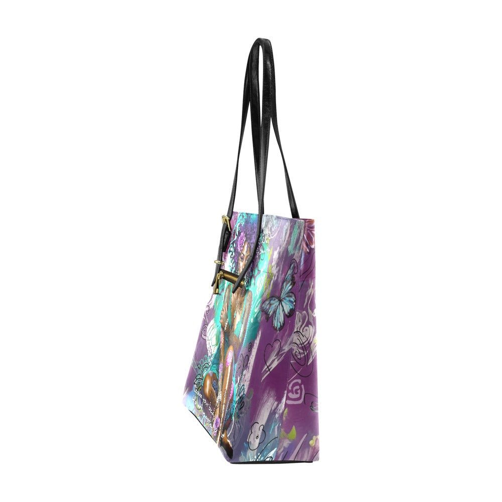 High - grade PU leather Tote Bag - Body Positive Bag - LucyKay store