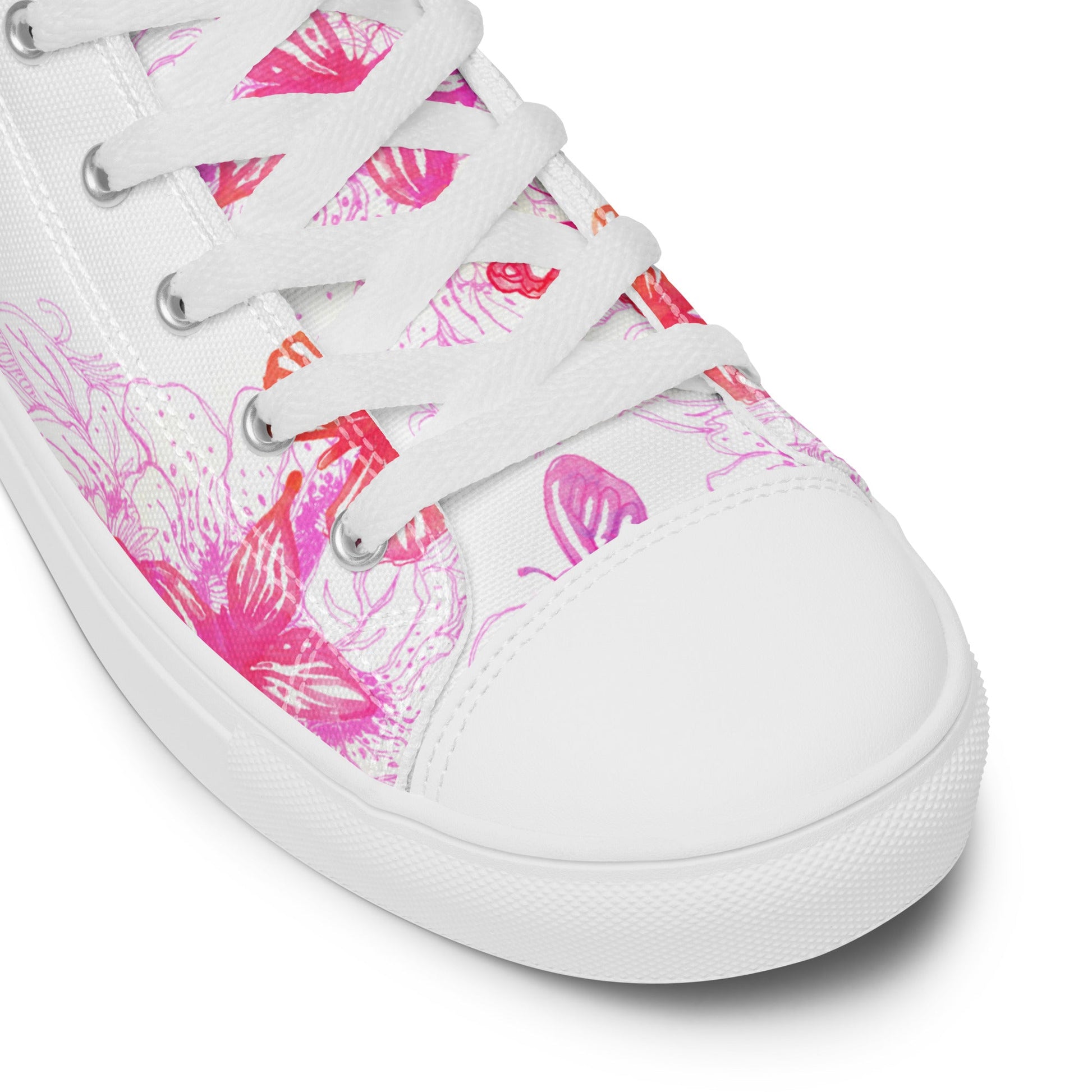 High top canvas shoes - LucyKay store