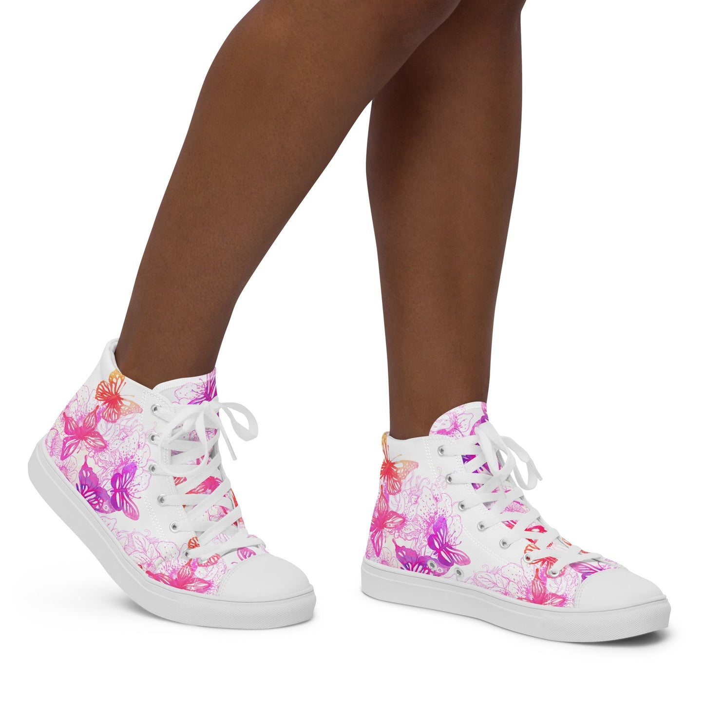 High top canvas shoes - LucyKay store