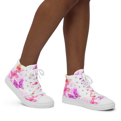 High top canvas shoes - LucyKay store