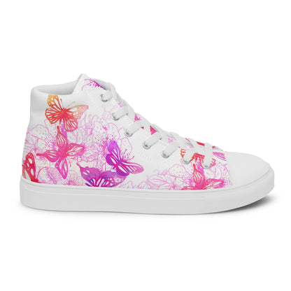 High top canvas shoes - LucyKay store