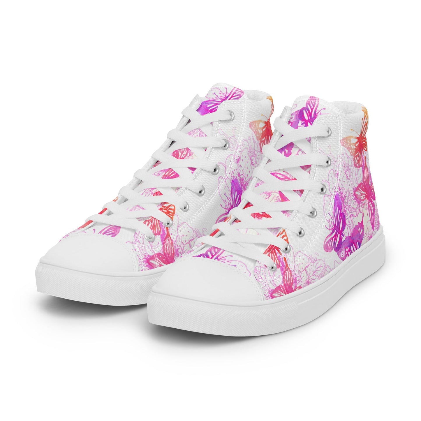 High top canvas shoes - LucyKay store