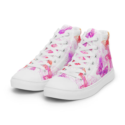 High top canvas shoes - LucyKay store
