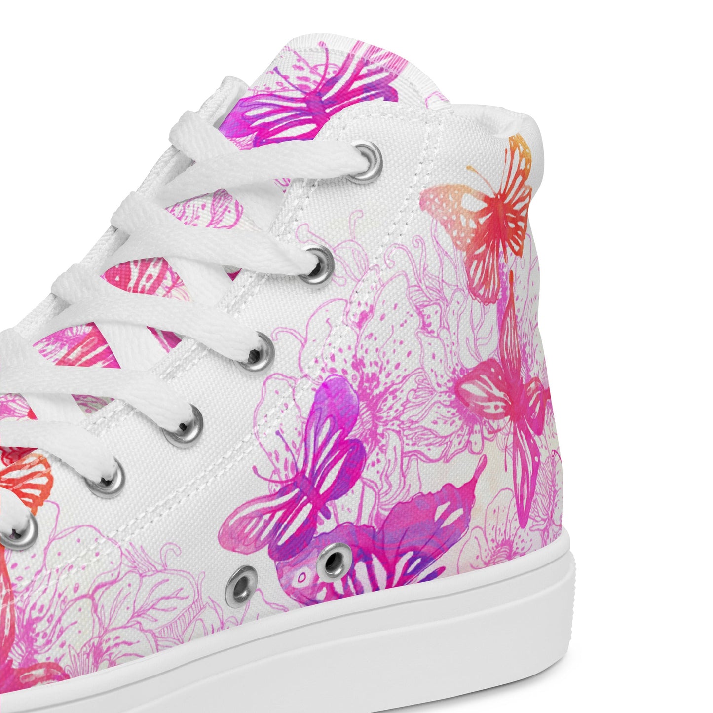 High top canvas shoes - LucyKay store
