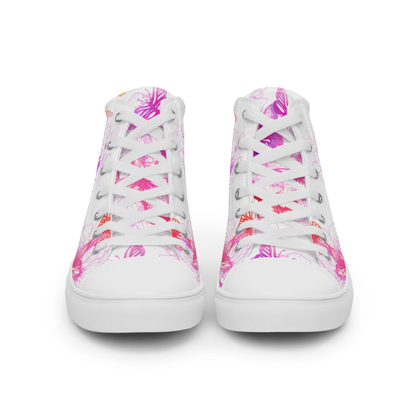 High top canvas shoes - LucyKay store
