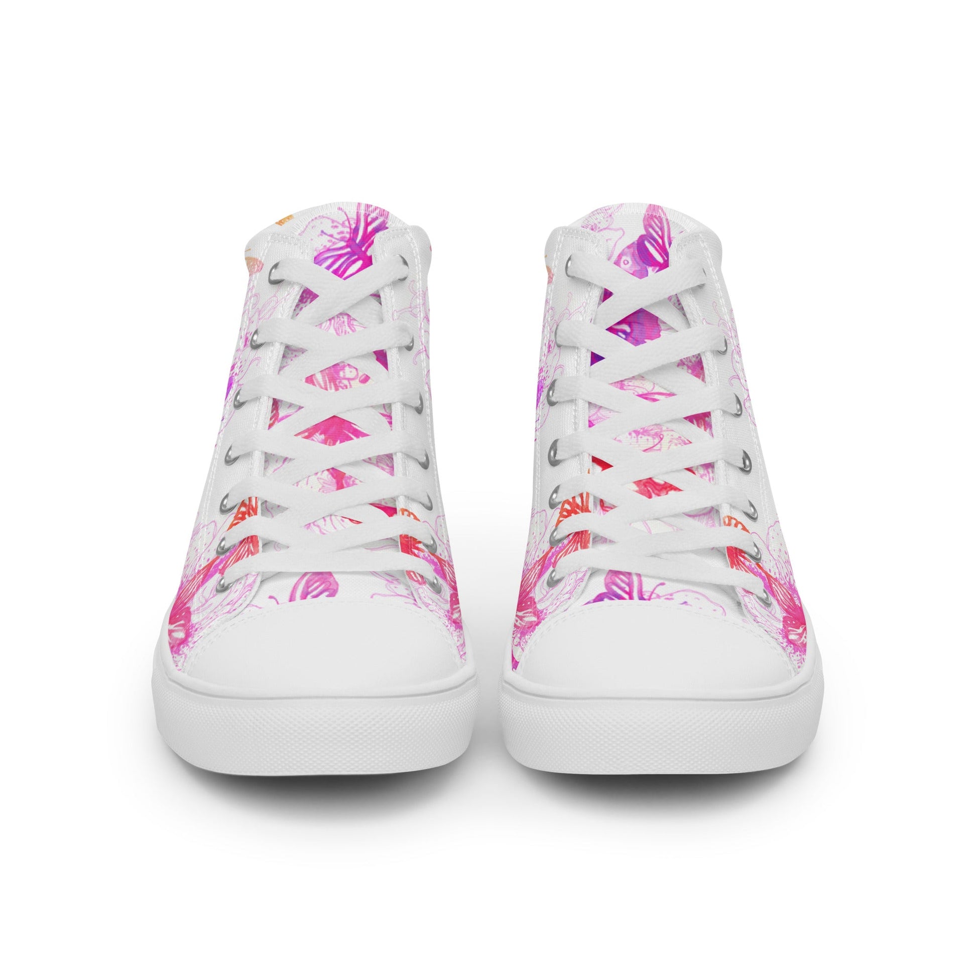 High top canvas shoes - LucyKay store