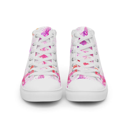 High top canvas shoes - LucyKay store