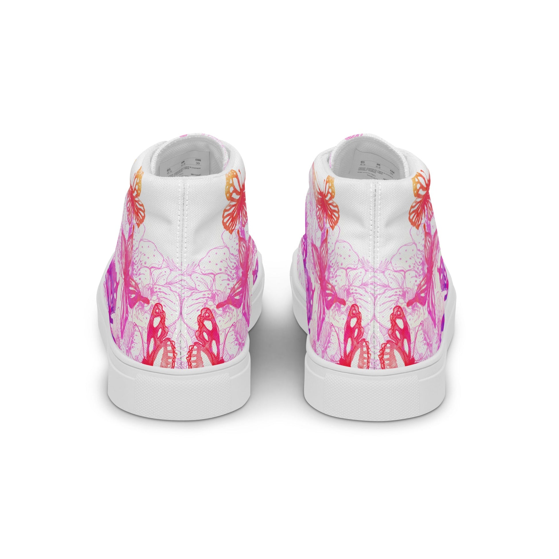 High top canvas shoes - LucyKay store