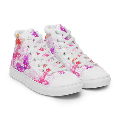 High top canvas shoes - LucyKay store