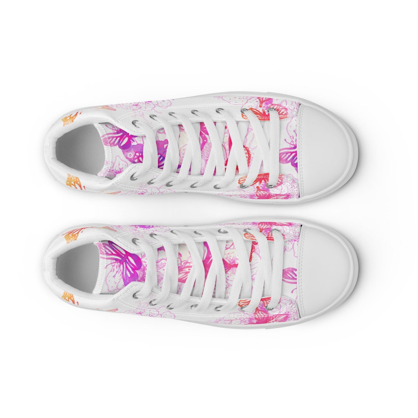 High top canvas shoes - LucyKay store