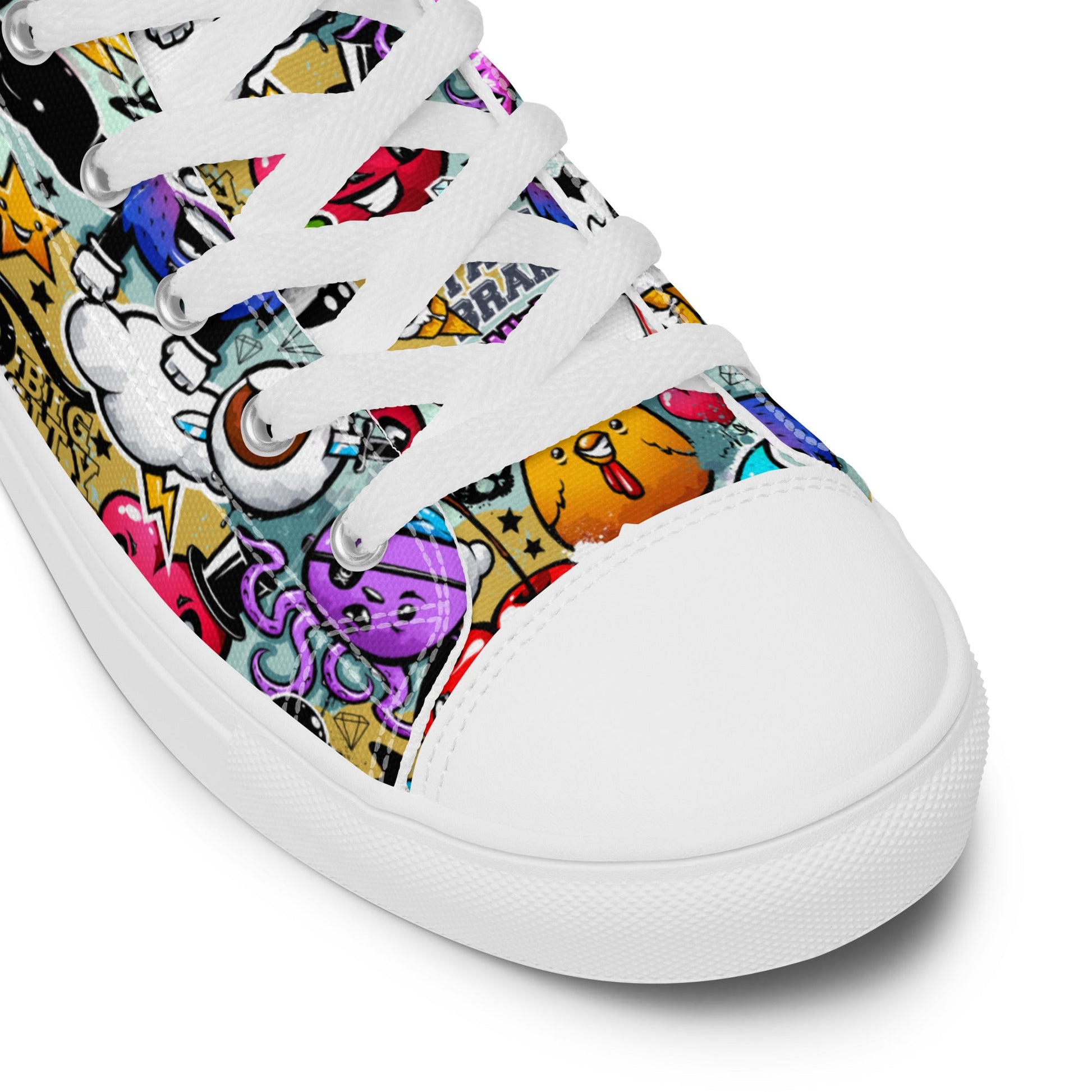 High top canvas shoes - Grafitti - LucyKay store