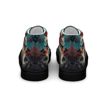 High Top Canvas Shoes - Samurai Spirit - LucyKay store