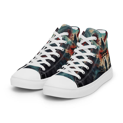 High Top Canvas Shoes - Samurai Spirit - LucyKay store
