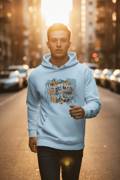 Road Trip Hoodie Unisex Cotton Blend Cozy Streetwear - LucyKay store