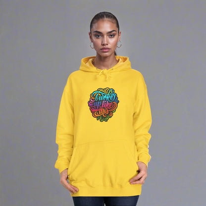 Woke Up Like This Hoodie – Unisex College Casual Wear - LucyKay store