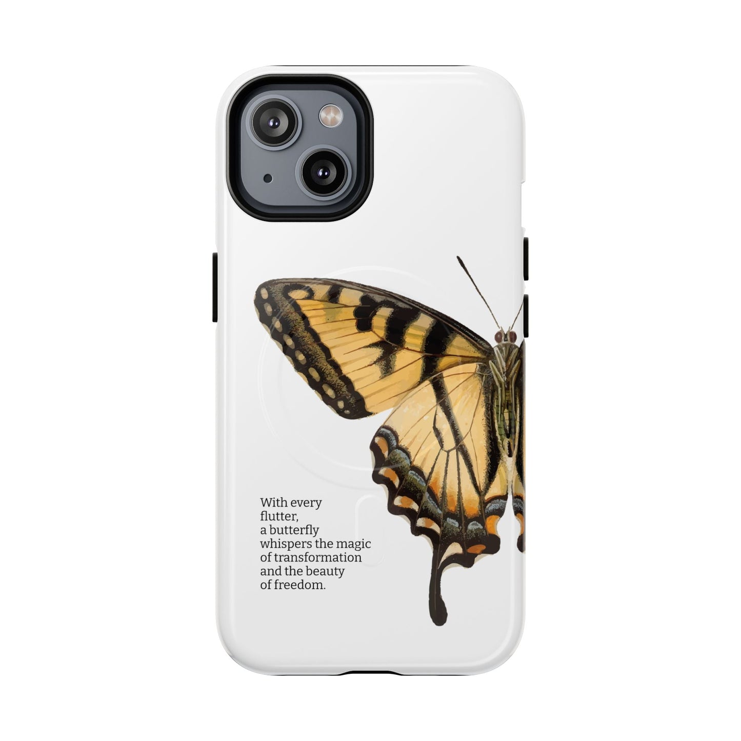 iPhone Case Butterfly motivational quote - LucyKay store