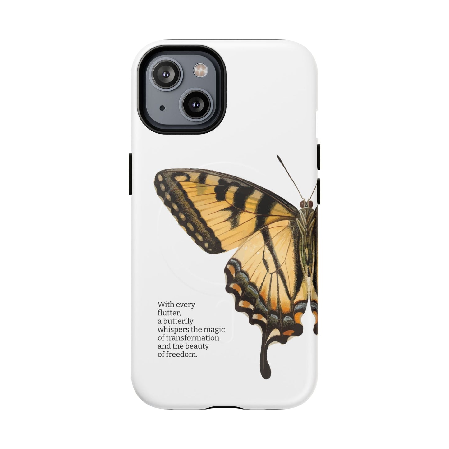 iPhone Case Butterfly motivational quote - LucyKay store