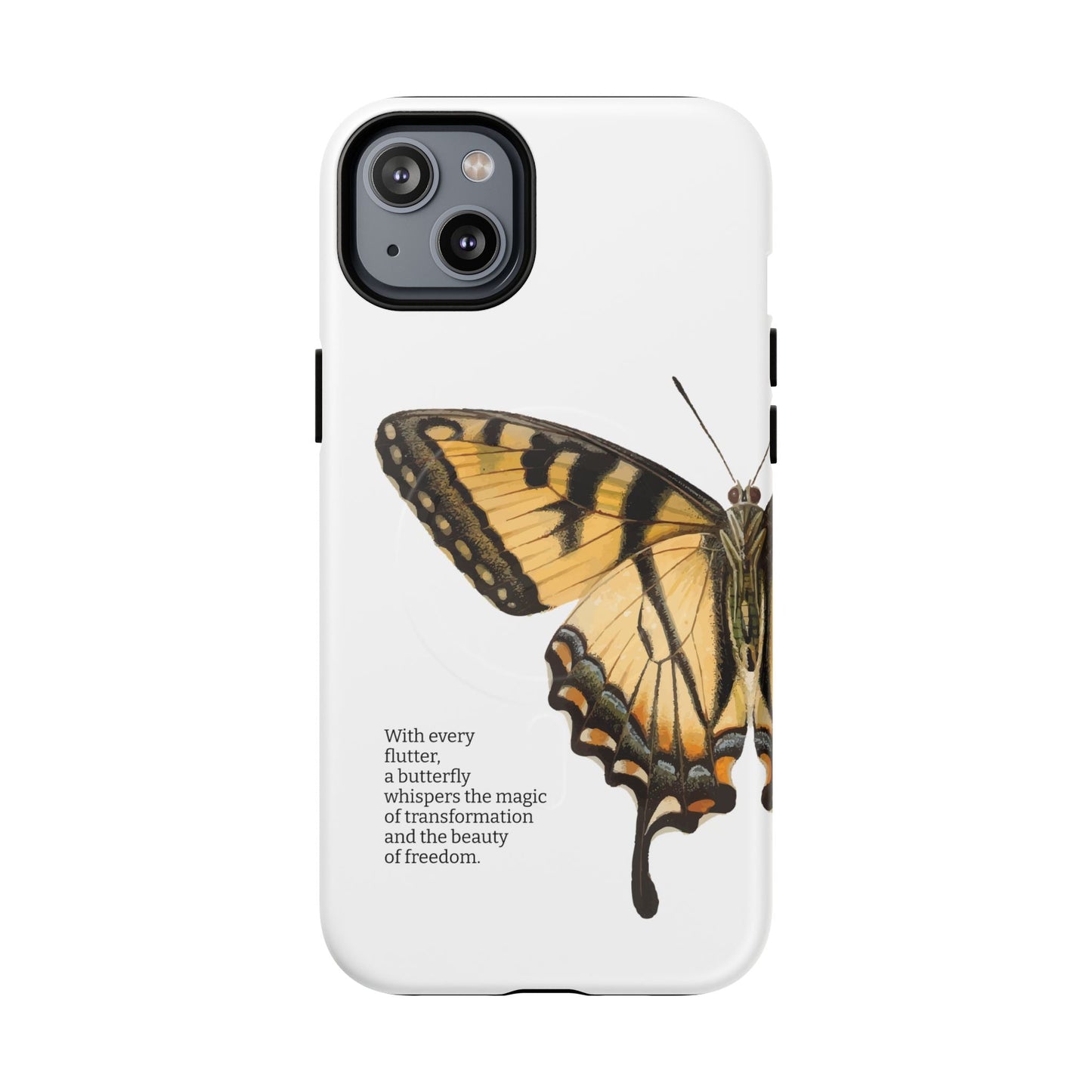 iPhone Case Butterfly motivational quote - LucyKay store
