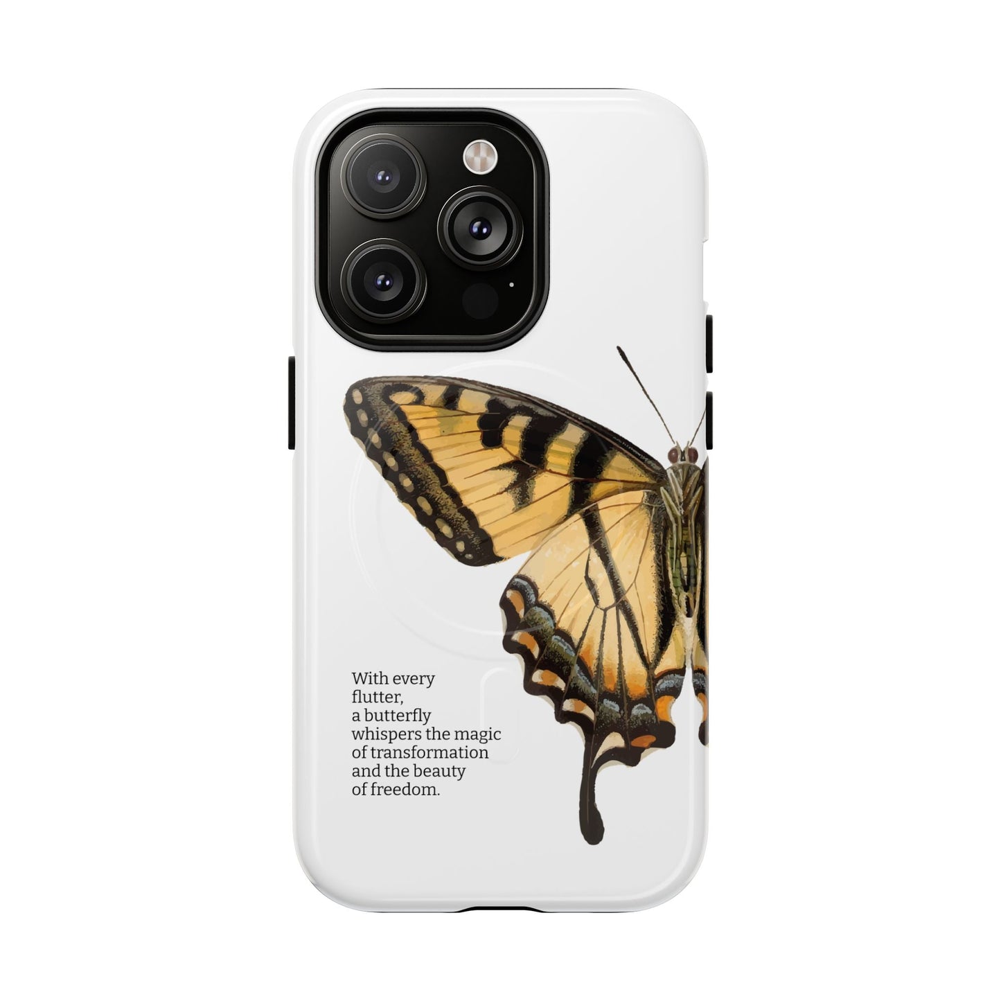 iPhone Case Butterfly motivational quote - LucyKay store