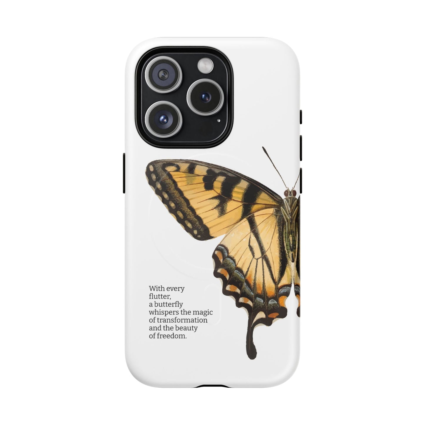 iPhone Case Butterfly motivational quote - LucyKay store