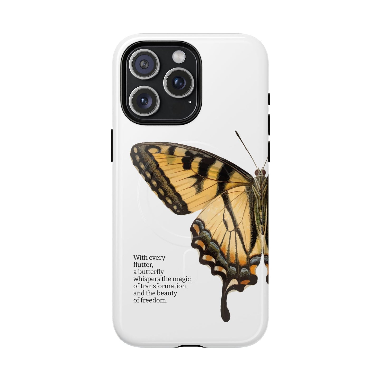 iPhone Case Butterfly motivational quote - LucyKay store