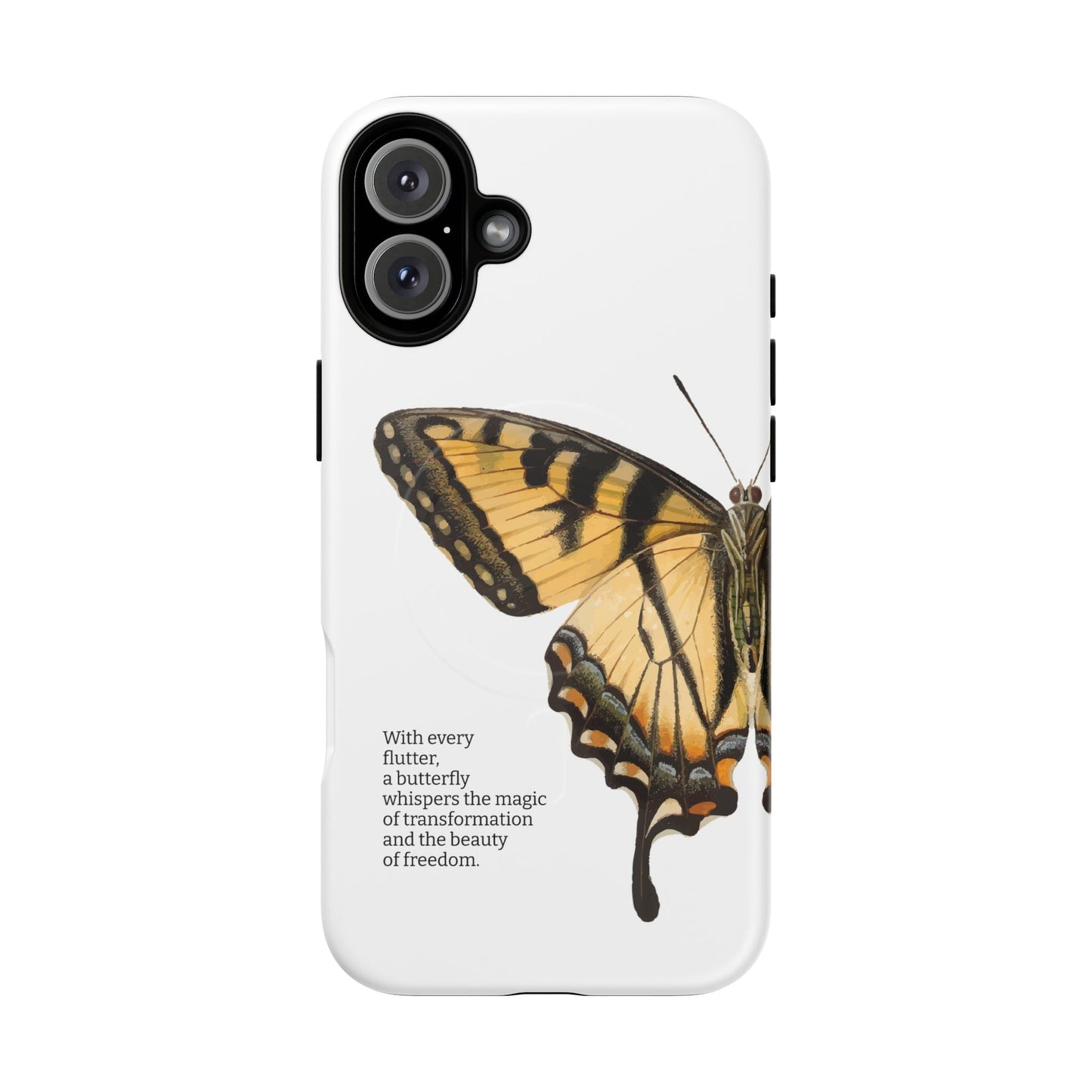 iPhone Case Butterfly motivational quote - LucyKay store