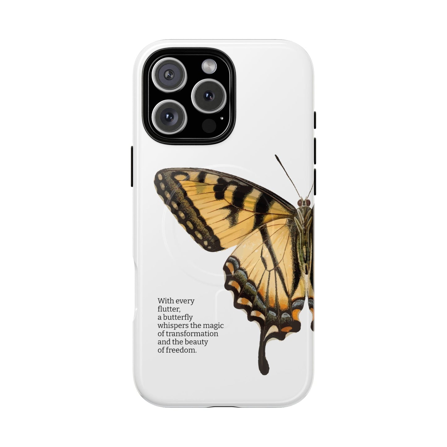 iPhone Case Butterfly motivational quote - LucyKay store