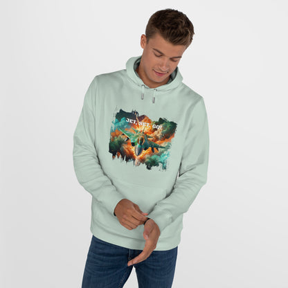 King Hooded Sweatshirt - Jet, Set,Go! - LucyKay store