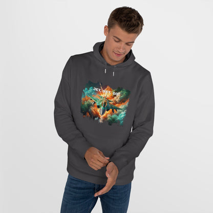 King Hooded Sweatshirt - Jet, Set,Go! - LucyKay store