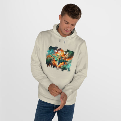 King Hooded Sweatshirt - Jet, Set,Go! - LucyKay store
