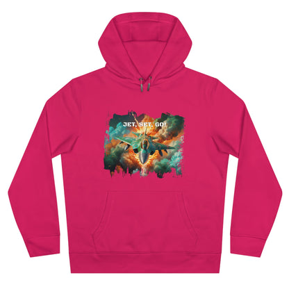 King Hooded Sweatshirt - Jet, Set,Go! - LucyKay store