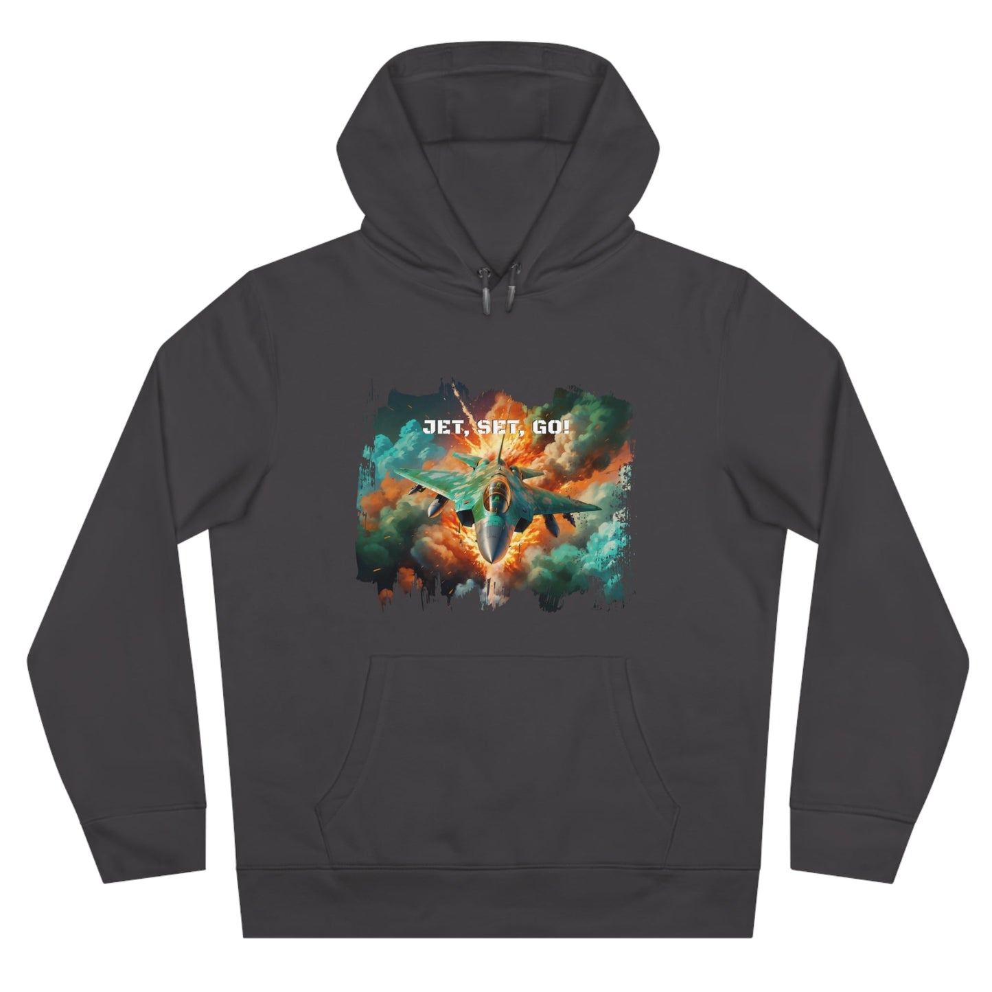 King Hooded Sweatshirt - Jet, Set,Go! - LucyKay store