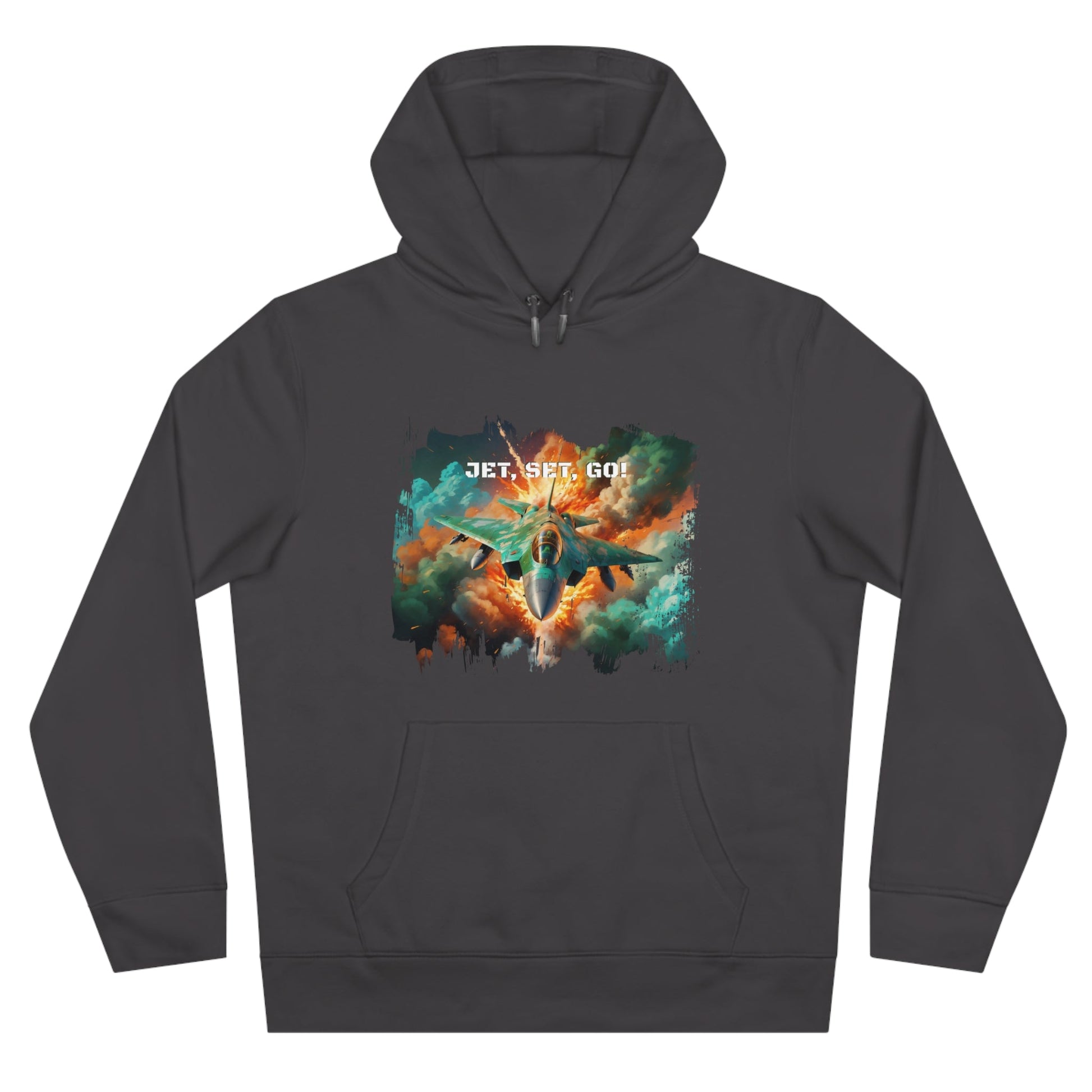 King Hooded Sweatshirt - Jet, Set,Go! - LucyKay store