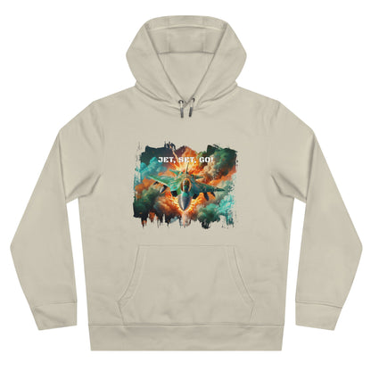 King Hooded Sweatshirt - Jet, Set,Go! - LucyKay store