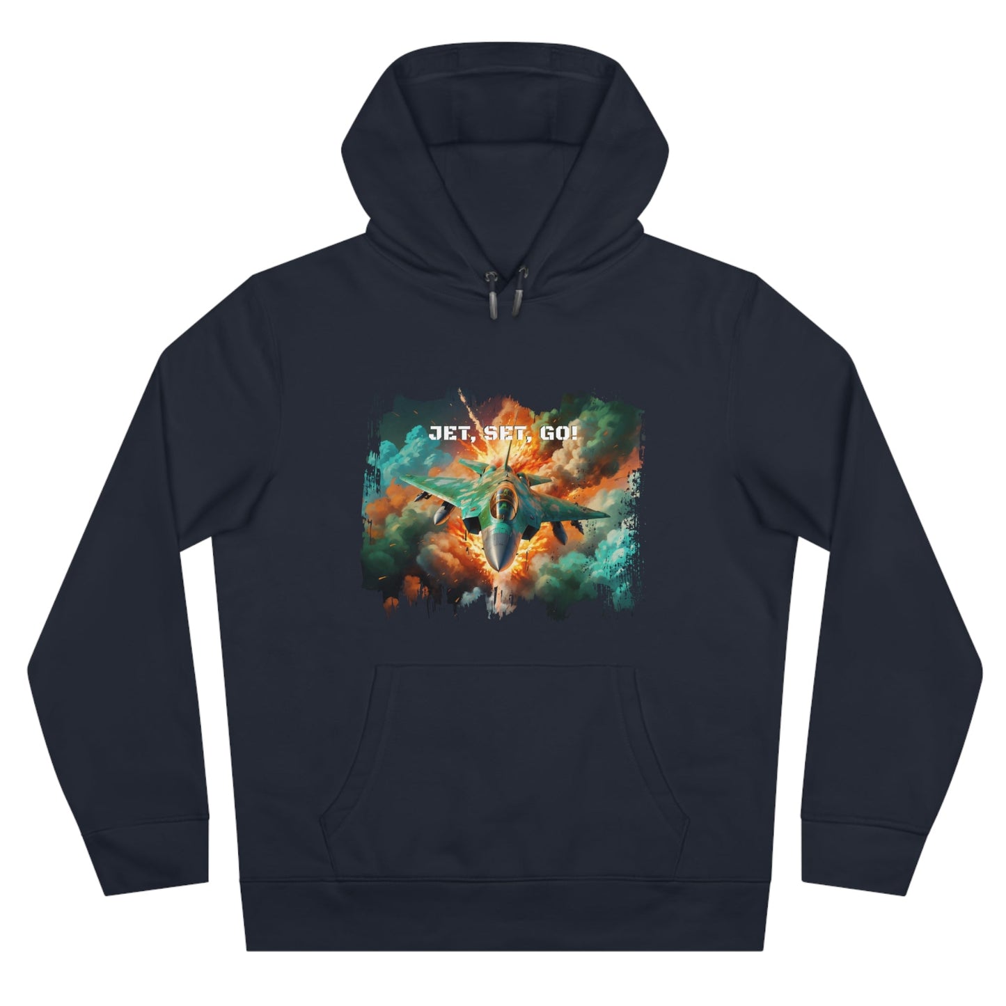 King Hooded Sweatshirt - Jet, Set,Go! - LucyKay store