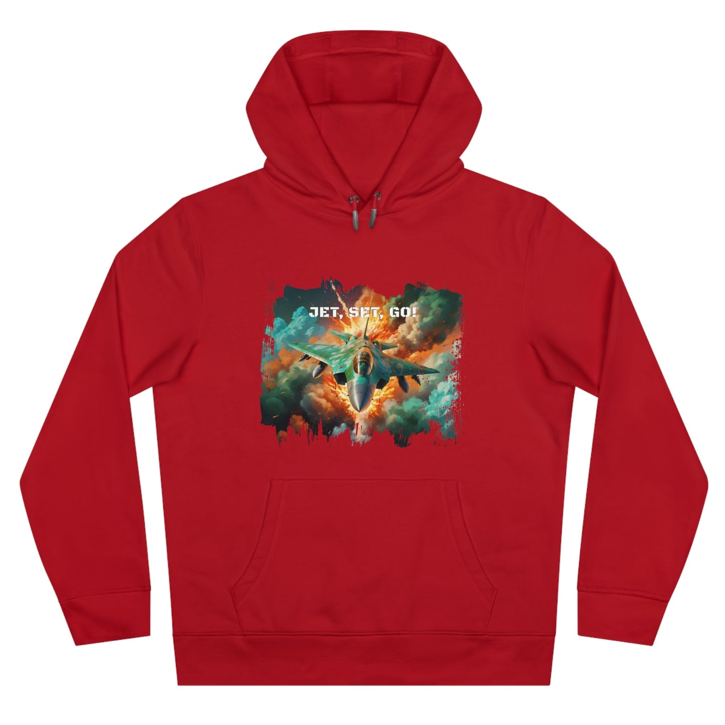 King Hooded Sweatshirt - Jet, Set,Go! - LucyKay store