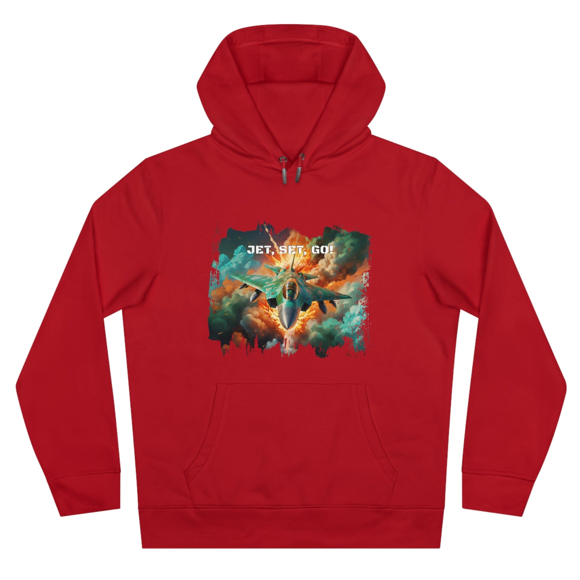 King Hooded Sweatshirt - Jet, Set,Go! - LucyKay store