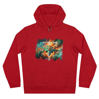 King Hooded Sweatshirt - Jet, Set,Go! - LucyKay store